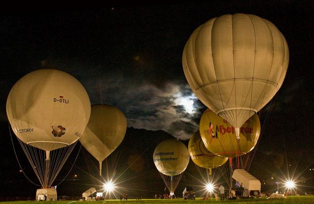 Unknown/Generic Balloon — - Gordon Bennett Balloon race Almost time to go