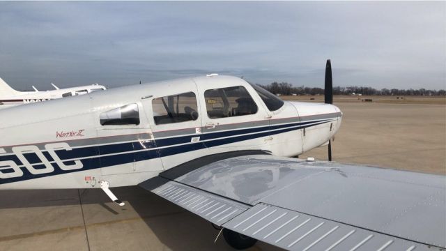 Piper Cherokee (N9250C) - I was standing on the Ramp