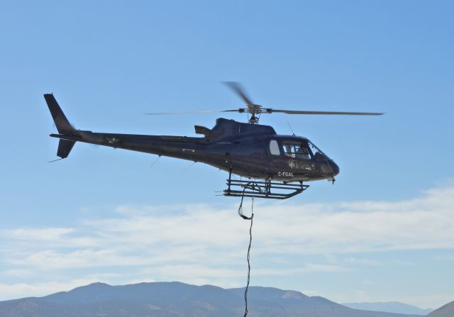 Eurocopter AS-350 AStar (C-FGAL) - Doing survey work out of Carson City, NV