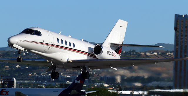 Cessna Citation Latitude (N535QS) - On the climb away from 16L enroute to Hailey, Idaho (KSUN).