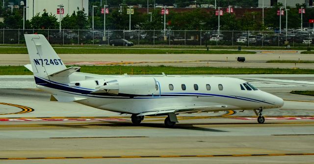 Cessna Citation Excel/XLS (N724GT) - N724GT CESSNA 560XL Serial Number 560-5564 - Chicago Midway International Airport (IATA: MDW, ICAO: KMDW, FAA LID: MDWbr /Photo: TDelCorobr /July 12, 2018