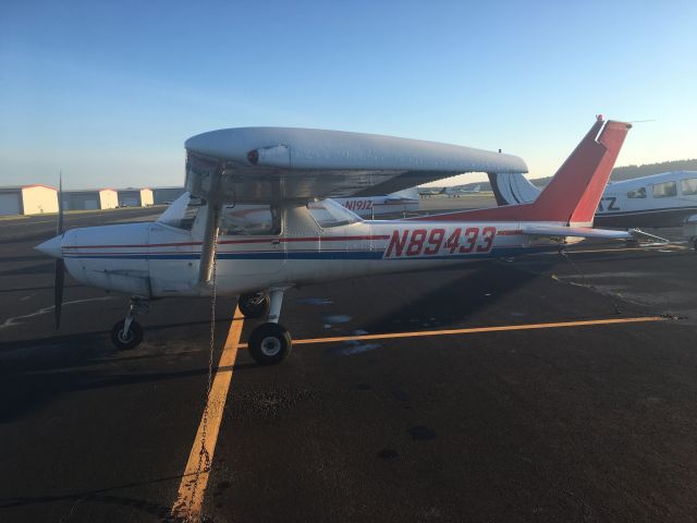 Cessna 152 (N89433) - Checkride day in this Cessna 152 (N89433)! I passed! October 1, 2020.