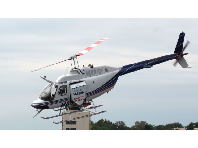 Bell 407 (N659HA) - Used for Mosiquit control.