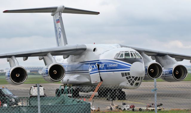 Ilyushin Il-76 (RA-76503) - volga-dnepr il-76td-90vd ra-76503 at shannon 19/4/20.