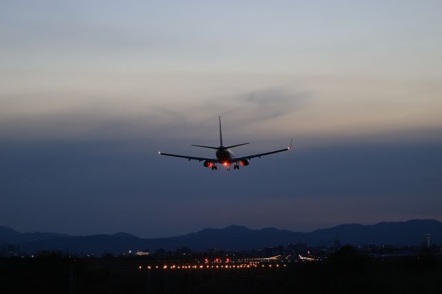 Boeing 737-800 (JA57AN) - April 27th 2021:HND-HKD.