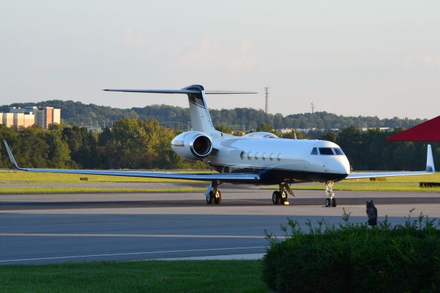 Gulfstream Aerospace Gulfstream V (N955CM) - 700PC LLC at KJQF - 10/5/18