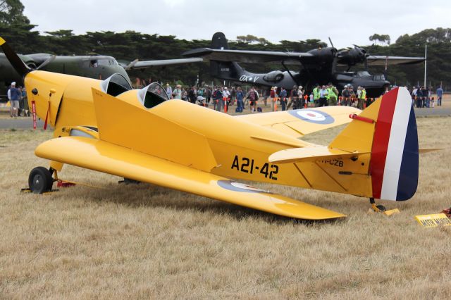 De Havilland Moth Minor (VH-CBZ) - Photo: 01.03.2014