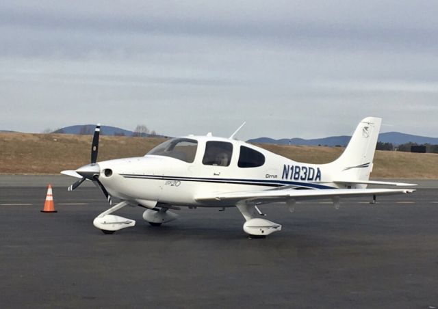 Diamond DA-20 (N183DA) - Transporting rescue dogs for Pilots N Paws