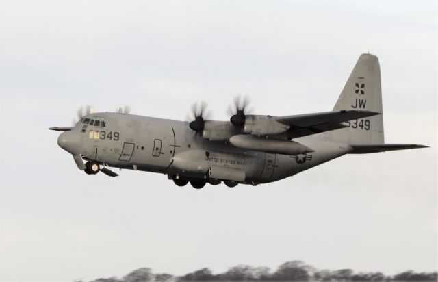 Lockheed C-130 Hercules (16-5349) - "cnv3962" usn c-130t 165349 dep shannon 12/12/20.