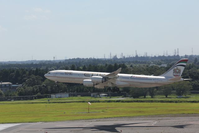 Airbus A340-500 (A6-EHD)