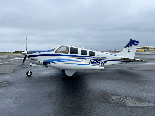 Beechcraft Bonanza (36) (N96VF) - At Reykjavik  airport, Iceland.  14-JUL-2024