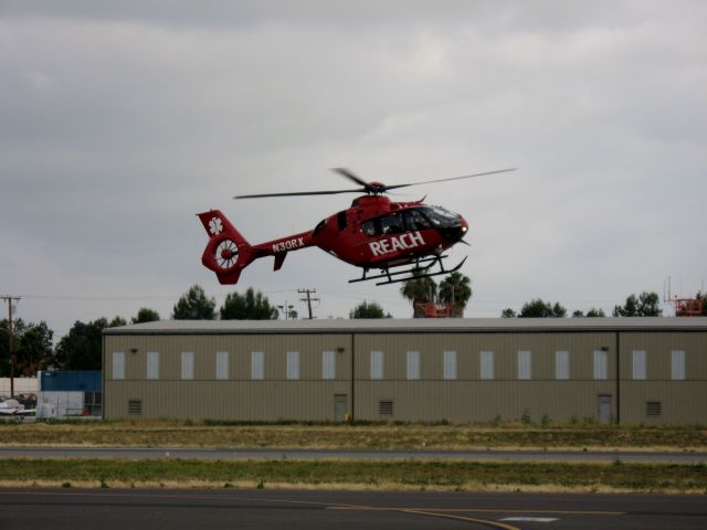 Eurocopter EC-635 (N30RX) - Landing at Fullerton