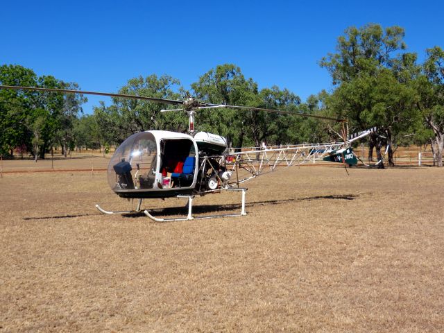 Bell UH-13H (VH-JWQ) - Victoria River Roadhouse, Northern Territory