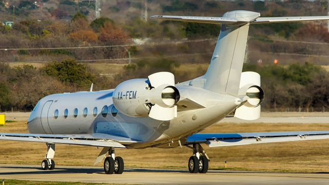 Gulfstream Aerospace Gulfstream V (XA-FEM) - T/Rs open on the downhill part of November on the way to 22.