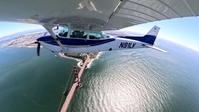 Cessna Cutlass RG (N91LV) - Golden Gate Bridge April 1, 2024