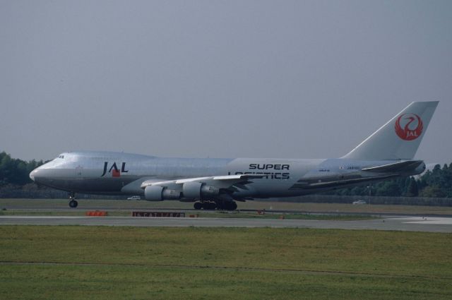 Boeing 747-200 (JA8180) - Departure at Narita Intl Airport Rwy16R on 1997/10/24