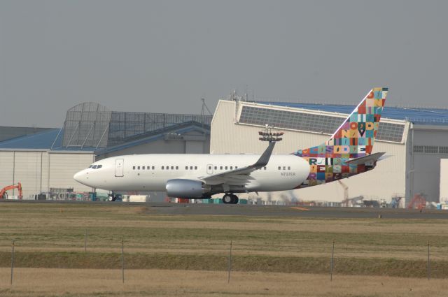 Boeing 737-700 (N737ER) - Departure at Narita Intl Airport 34L on 2008/4/5