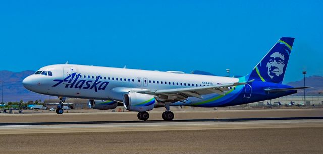 Airbus A320 (N844VA) - N844VA Alaska Airlines Airbus A320-214 s/n 4851 - Las Vegas - Harry Reid International Airport KLASbr /USA - Nevada July 3, 2022br /Photo: Tomás Del Coro