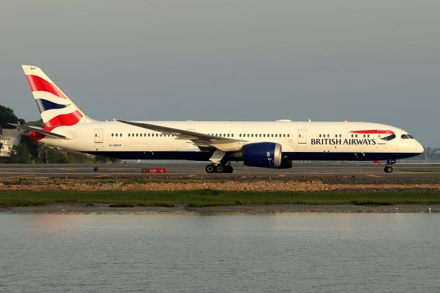 Boeing 787-8 (G-ZBKP) - 'Speedbird 21 Golf' arriving from London-Heathrow