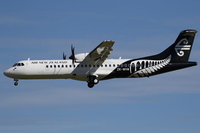 ATR ATR-72 (ZK-MVM) - NZ5469 from NPEbr /on 8 January 2017