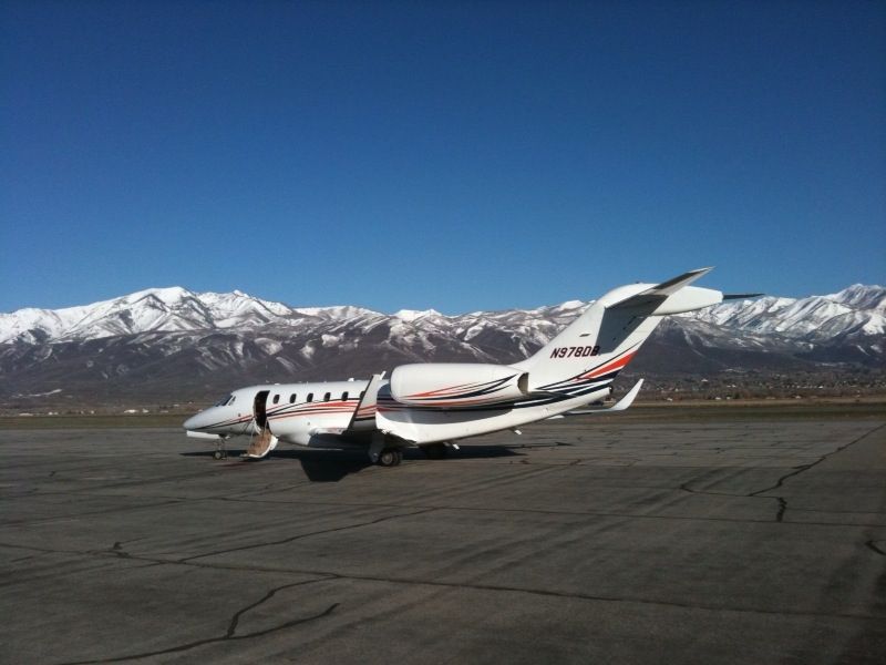 Cessna Citation X (N978DB) - C750 with winglets! NICE!