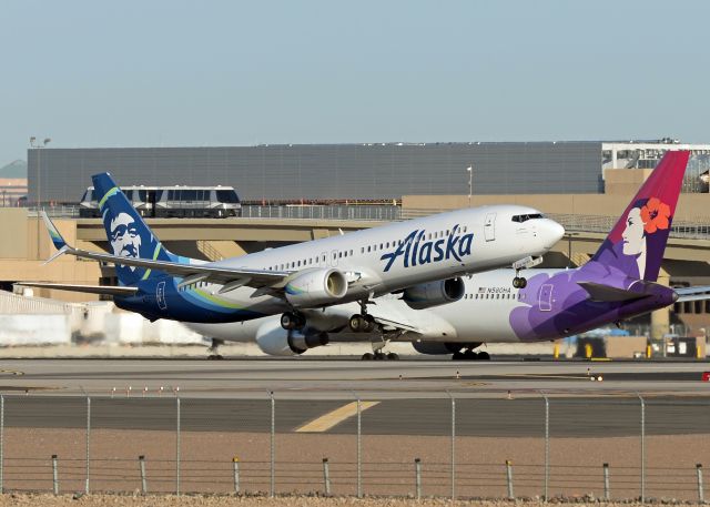 Boeing 737-900 (N428AS) - AS I like to say with this shot. It is the 49th state (Alaska) and the 50th state (Hawaii) flying from the 48th state (Arizona.)