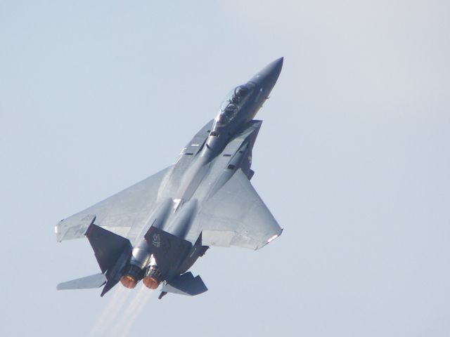 McDonnell Douglas F-15 Eagle — - MCAS Miramar Airshow 2007  San Diego, CA  F-15 Maximum Performance Takeoff!