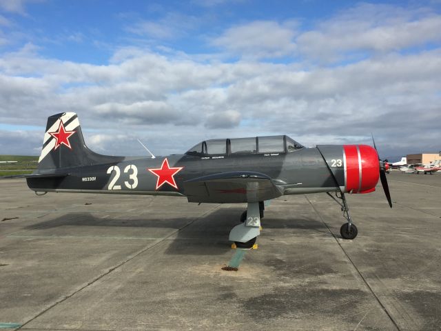 Cessna Cutlass RG (N6339V) - Awesome Chinese trainer parked on the ramp at Hollister, CA (CVH). Beautiful plane!