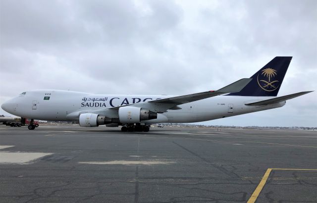 Boeing 747-400 (TF-AMB) - Saudi Cargo 02/18/21