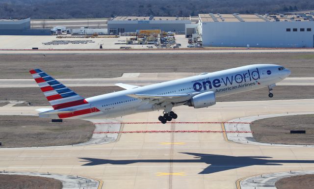 Boeing 777-200 (N791AN) - Spotted at KDFW on February 24, 2020. Spotted from the Grand Hyatt in terminal D. If you like what you see, feel free to leave a rating using the stars above. Thanks for viewing!