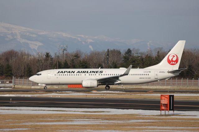 Boeing 737-800 (JA322J) - January 03, 2024:HKD-HND.