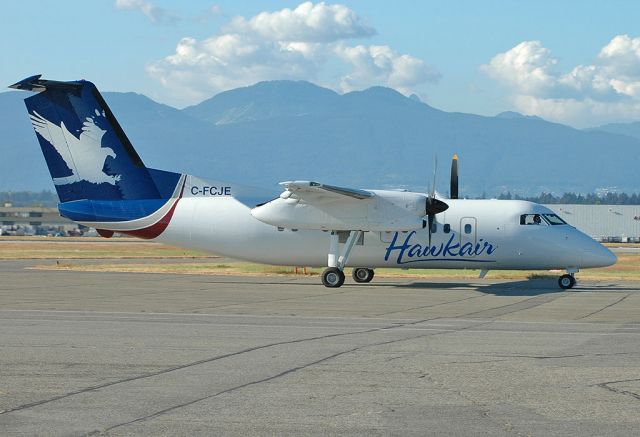 de Havilland Dash 8-100 (C-FCJE) - Hawkair