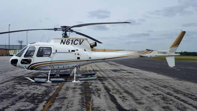 Eurocopter AS-350 AStar (N61CV) - Fuel Stop to PBI 