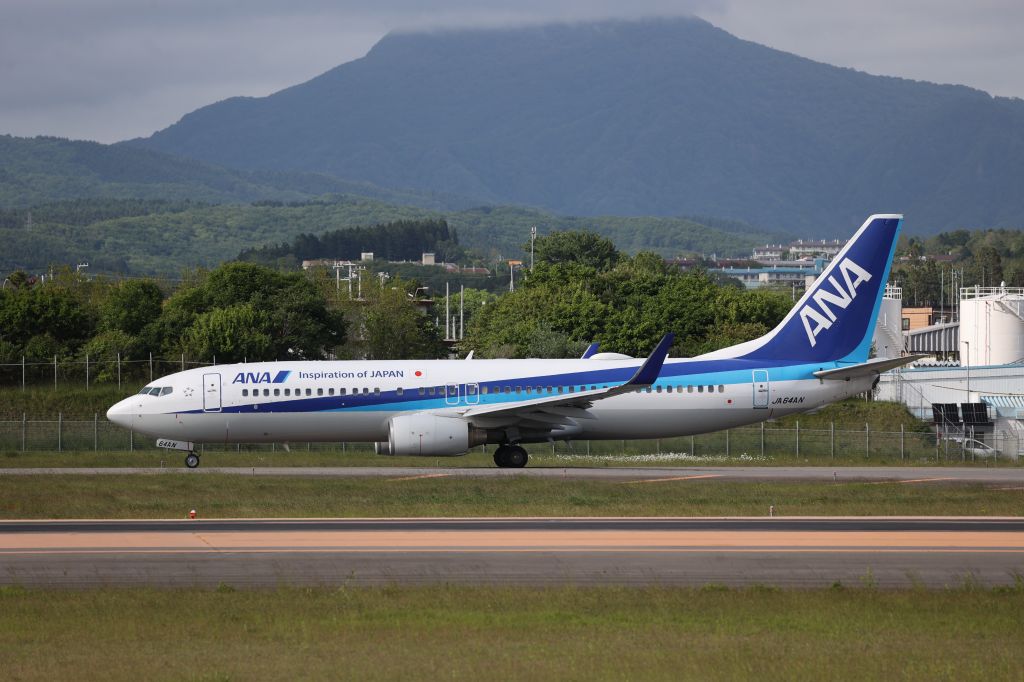 Boeing 737-800 (JA64AN) - June 01, 2024:HKD-HND.
