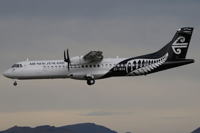 ATR ATR-72 (ZK-MVG) - on 18 December 2016