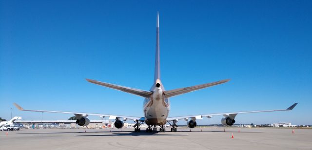 Boeing 747-400 (N263SG) - Brought the Baltimore Ravens down to CLT to play the Carolina Panthersbr /br /10/28/18