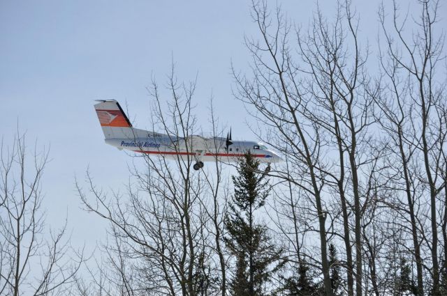 C-GPAL — - Final approach runway 26 CYYR