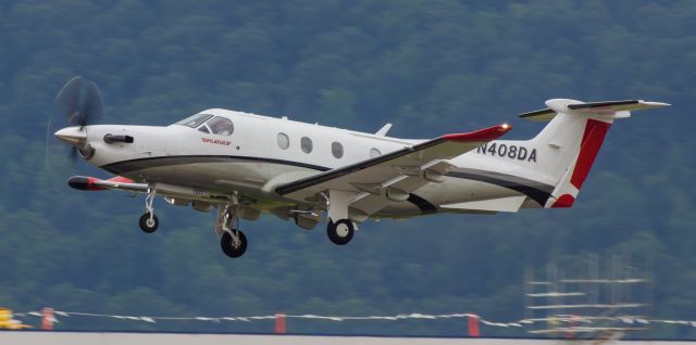 Pilatus PC-12 (N408DA) - Photo credit Chad McMahan.  Instagram @chadthemanthemcmahan