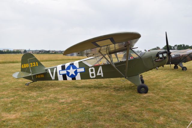 Piper NE Cub (F-BFMQ) - Piper cub J3