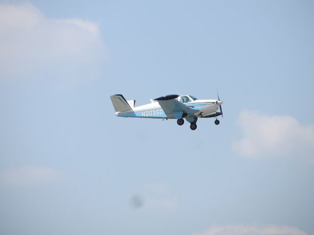 Beechcraft 35 Bonanza (N2035D) - From Terminal Observation Deck