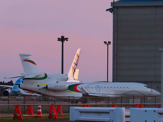 Dassault Falcon 8X (VP-CVT) - I took this picture on Apr 16, 2019.br /Pacific Pearl Co. Ltd.br /Dassault Falcon 8Xbr /VP-CVT 447 ex F-WWZK