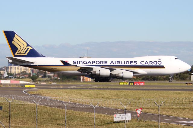 Boeing 747-400 (9V-SFG)