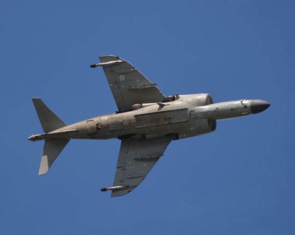 — — - AV-8B HARRIER Cleveland National Air Show Practice 08/29/2014