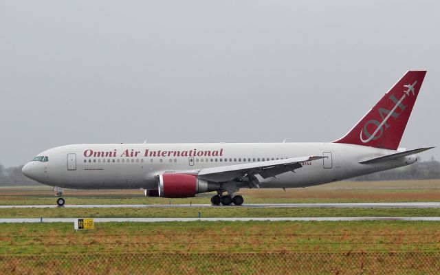 BOEING 767-200 (N207AX) - omni b767-224er n207ax after landing at shannon 9/1/18.