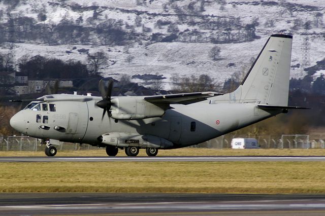 ALENIA Spartan (C-27J) (62223) - First stop of many from Pisa to California