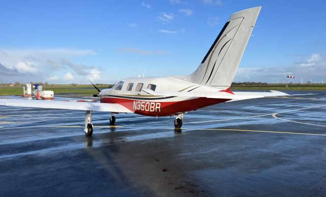 Piper Malibu Meridian (N350BR) - 09-APR-22. Ferry flight Germany to USA.