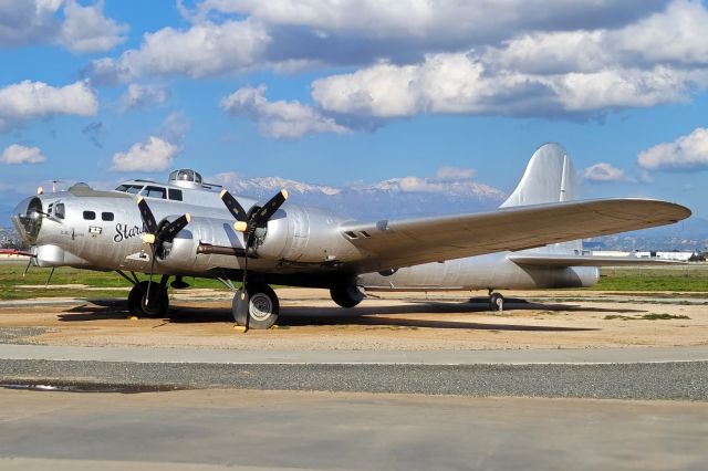 Boeing B-17 Flying Fortress (43-6393) - 02-05-23. B-17 "G" model. Riverside Air Reserve Base Museum, Riverside California