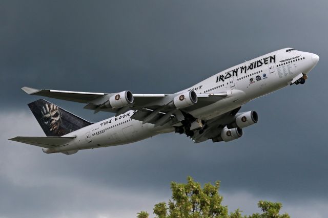 Boeing 747-200 (TF-AAK) - "Iron Maiden - Ed Force One" livery