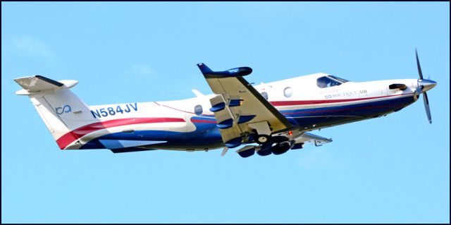 Pilatus PC-12 (N584JV)