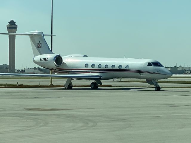 Gulfstream Aerospace Gulfstream IV (N4758C) - On the ramp